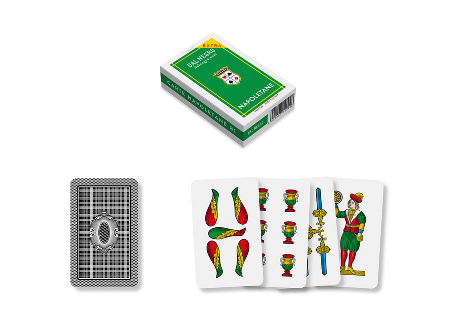 Carte da gioco napoletane extra Dal negro