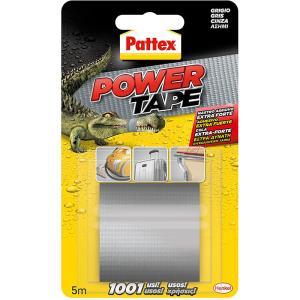 Nastro adesivo pattex power tape grigio 5m