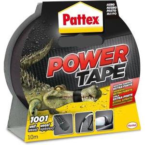 Nastro adesivo pattex power tape nero 10m