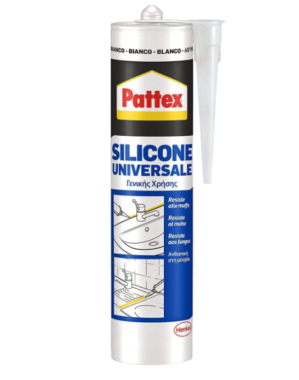 Silicone universale Pattex bianco 280ml