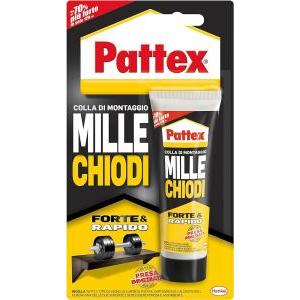 Colla di montaggio pattex mille chiodi forte e rapido 100g