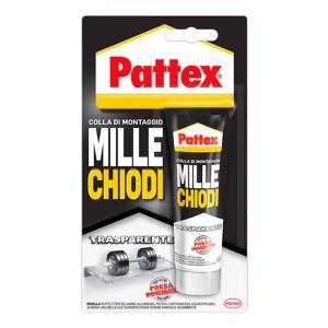 Colla pattex mille chiodi trasparente 40g