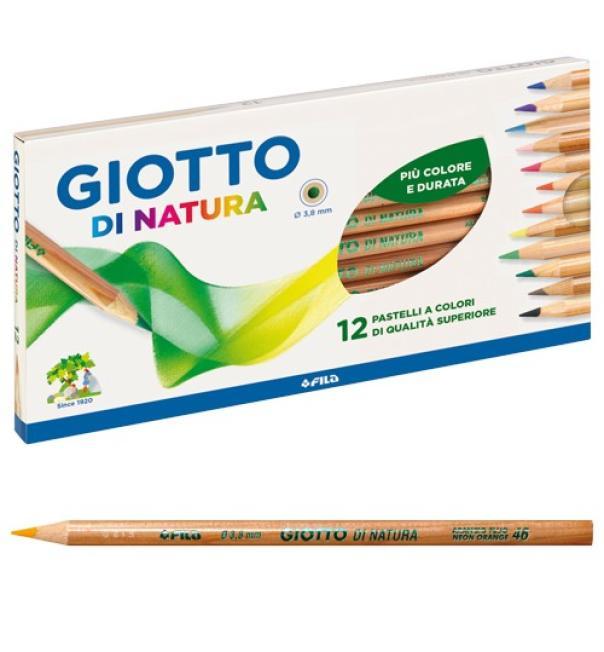 Pastelli Giotto di natura confezione da 12