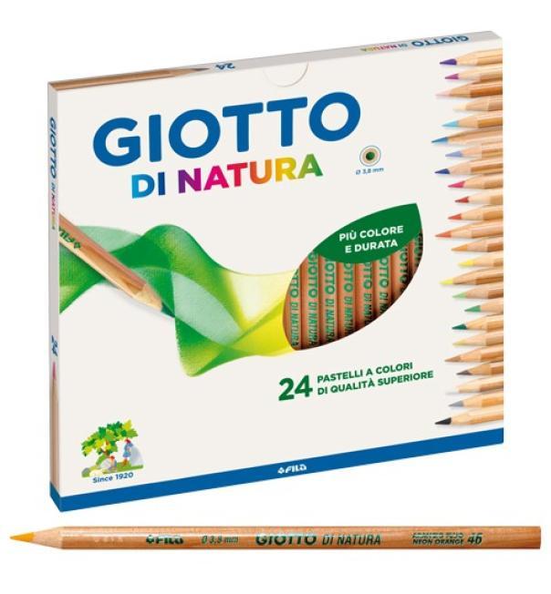 Pastelli Giotto di natura confezione da 24