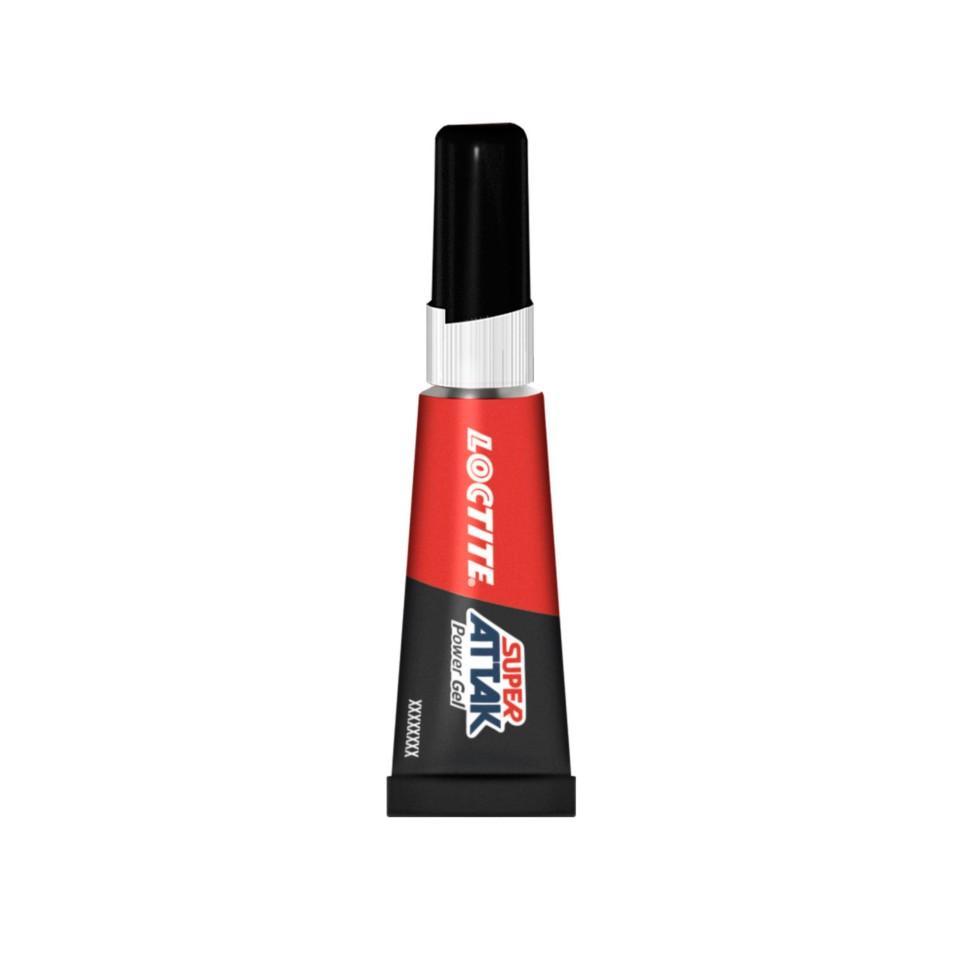 Colla super attak power gel Loctite confezione da 3