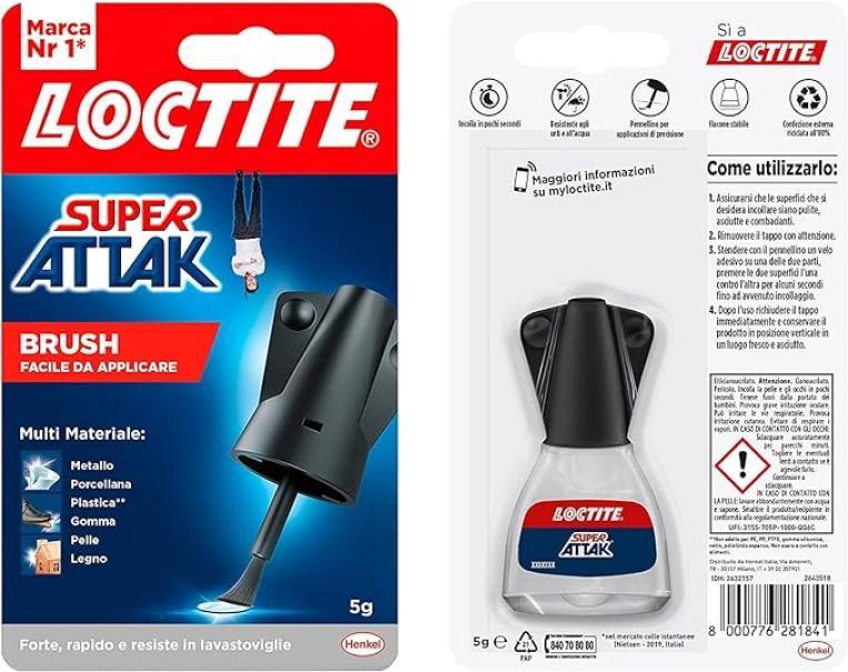 Attak super brush trasparente 5g