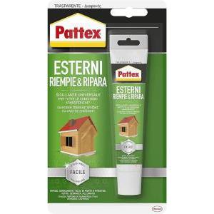 Silicone pattex esterni riempie e ripara trasparente 50ml