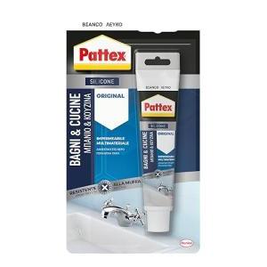 Silicone pattex bagni e cucine bianco da 50ml