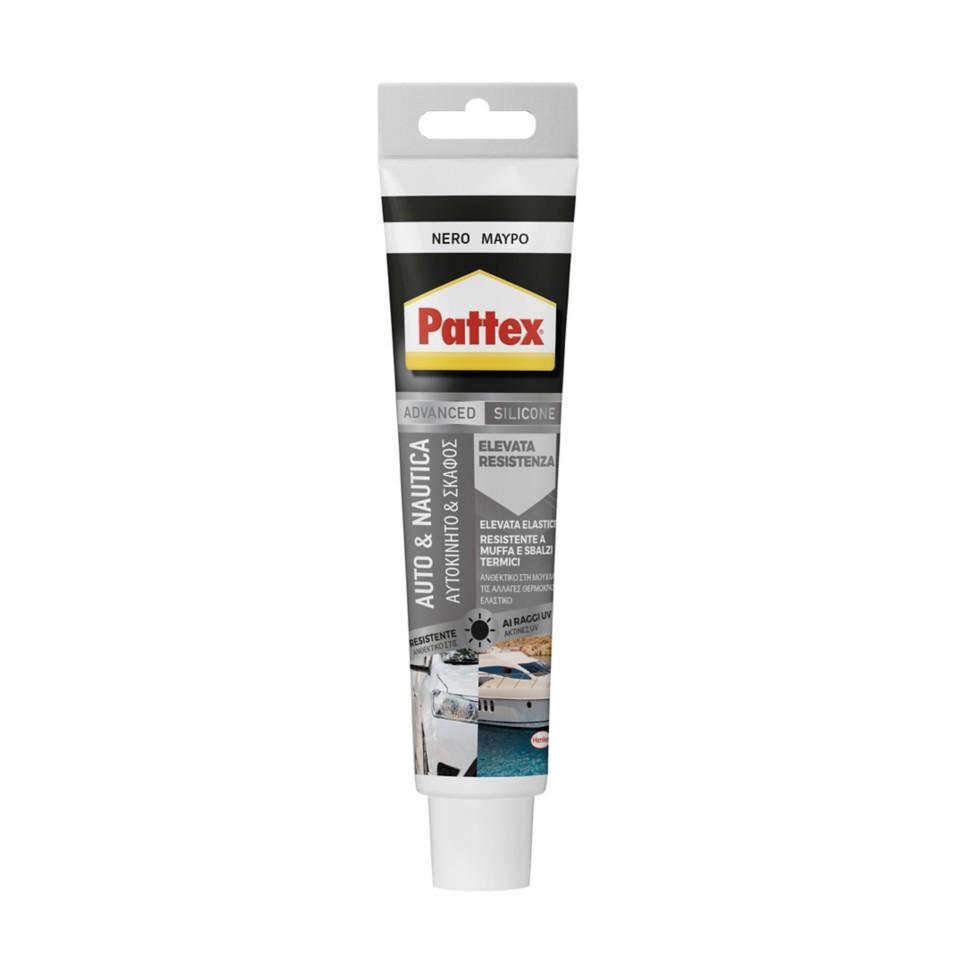 Silicone Pattex auto e nautica nero 50ml