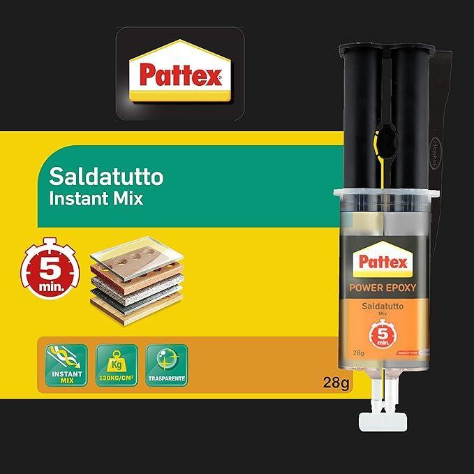 Adesivo saldatutto Pattex power epoxy 28g