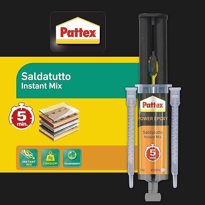 Adesivo saldatutto Pattex power epoxy 12g