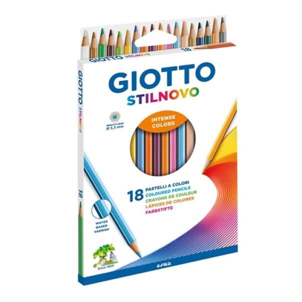 Pastelli Giotto stilnovo confezione da 18