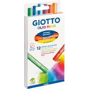 Pastelli ad olio giotto maxi confezione da 12