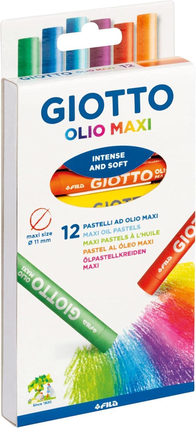 Pastelli ad olio Giotto maxi confezione da 12