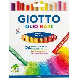 Pastelli ad olio giotto maxi confezione da 24