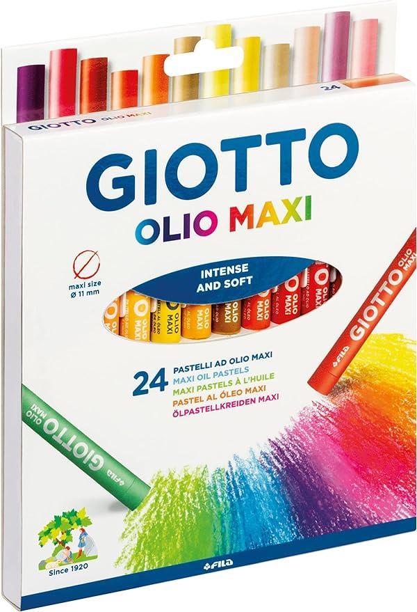 Pastelli ad olio Giotto maxi confezione da 24