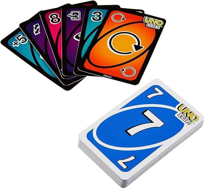 Carte da gioco UNO FLIP 2-10 giocatori