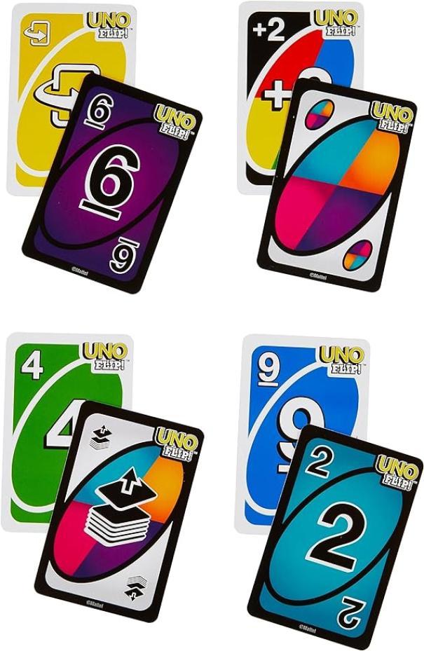 Carte da gioco UNO FLIP 2-10 giocatori