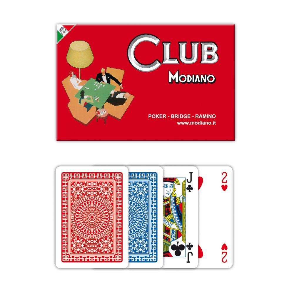 Carte da gioco ramino Modiano club