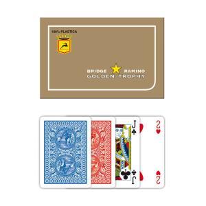 Carte da gioco ramino golden trophy