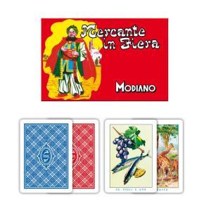 Carte da gioco  mercante in fiera