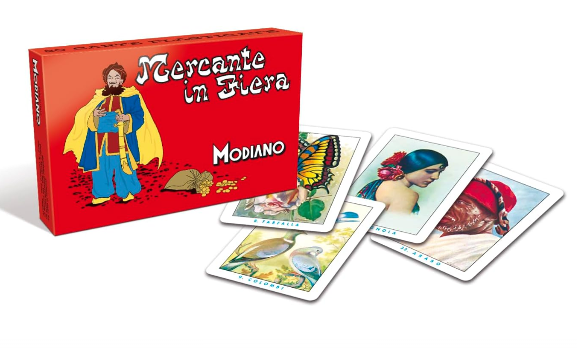 Carte da gioco Modiano mercante in fiera