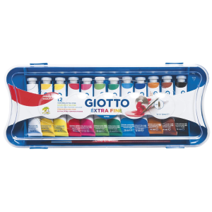 Tempera giotto extra fine 12ml confezione da 12