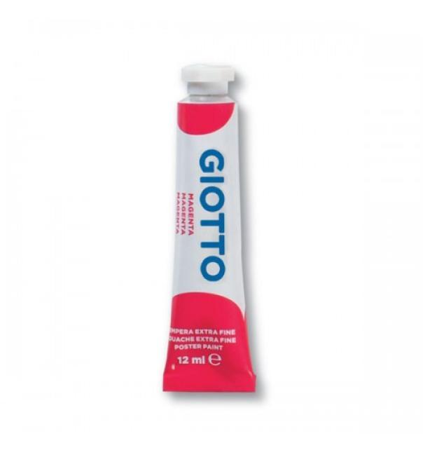 Tempera Giotto magenta 12ml confezione da 6