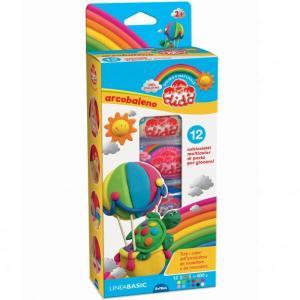 Plastilina dido arcobaleno confezione da 12