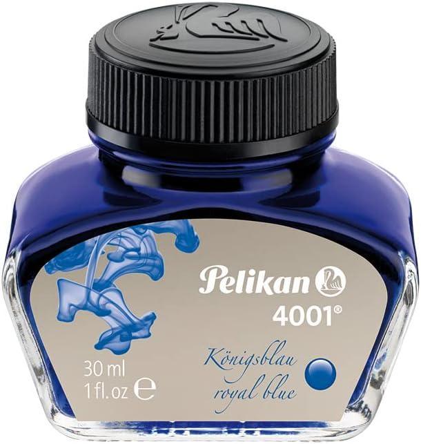 Flacone d'inchiostro Pelikan 4001 stilografico blu royal 30ml