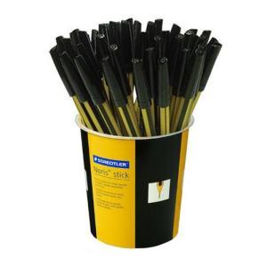 Penna sfera  noris stick 434 m nero barattolo da 50