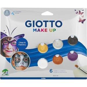 Ombretti giotto make up metal 5ml confezione da 6