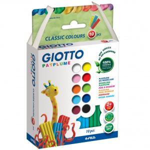 Plastilina giotto patplume 20g confezione da 10