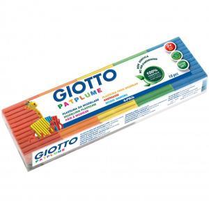 Plastilina giotto patplume 50g confezione da 10