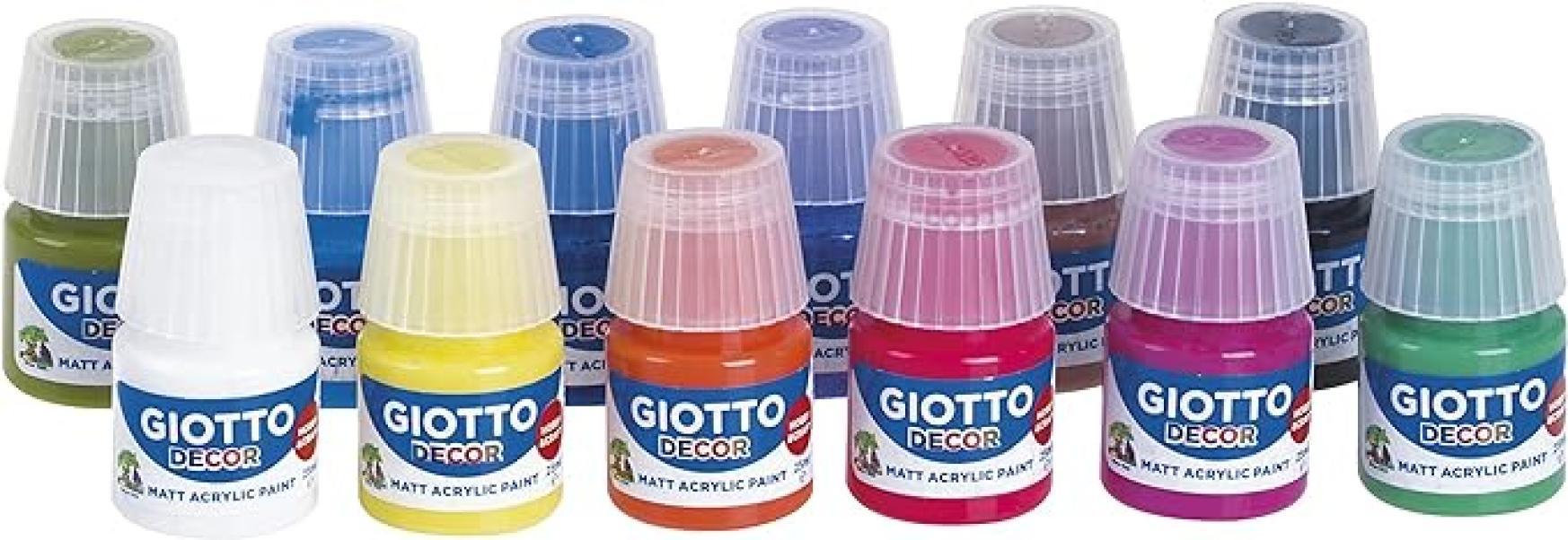 Tempera Giotto decor acrylic 25ml confezione da 12