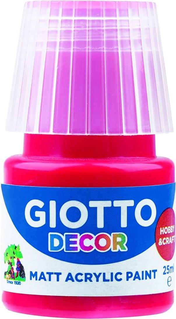 Tempera Giotto decor acrylic 25ml confezione da 12