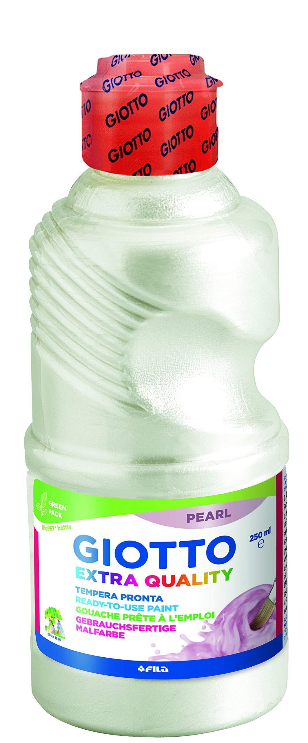 Tempera Giotto pearl bianco flacone da 250ml