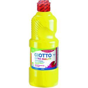 Tempera giotto paint giallo primario flacone da 500ml