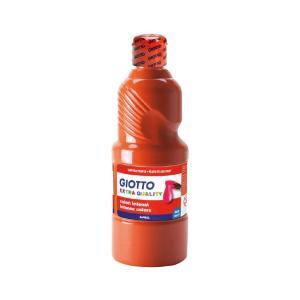 Tempera giotto paint rosso scarlatto flacone da 500ml