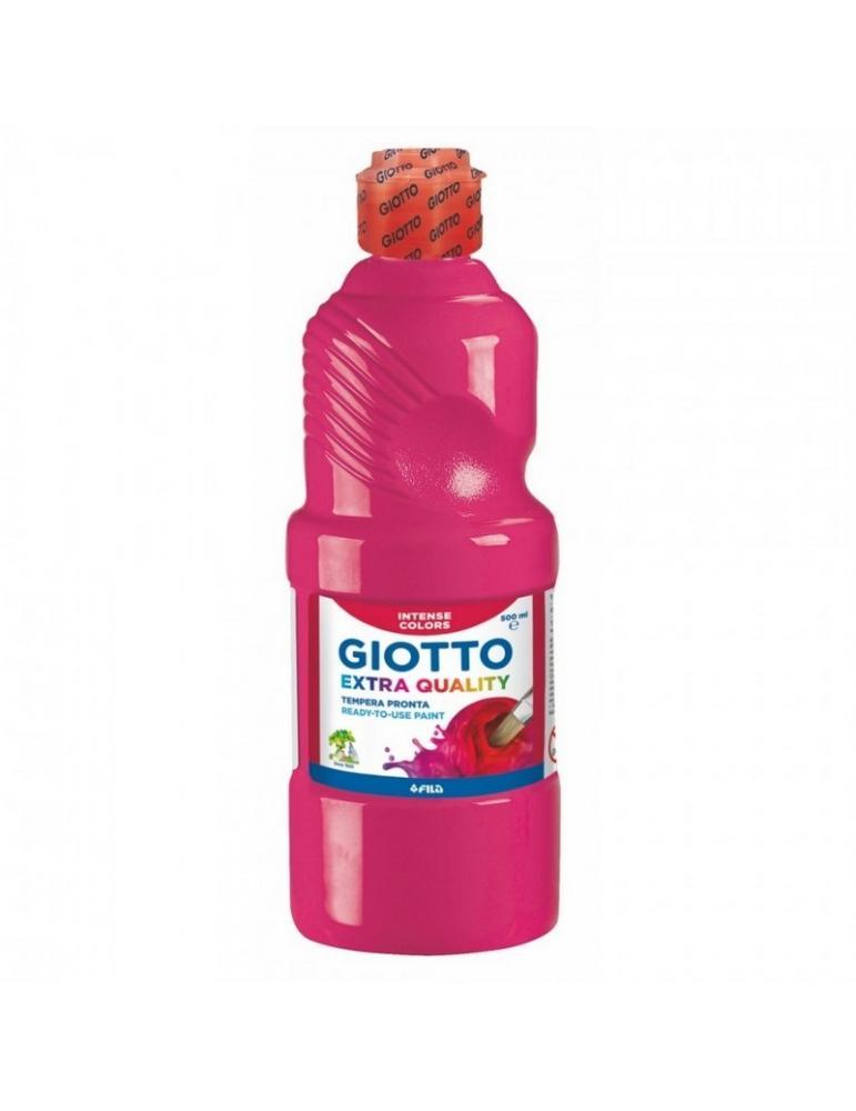 Tempera Giotto paint magenta flacone da 500ml