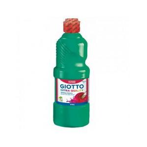 Tempera giotto paint verde smeraldo flacone da 500ml