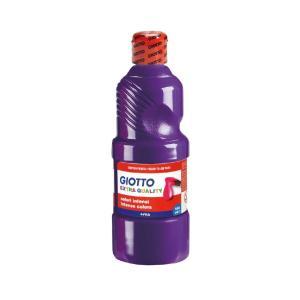 Tempera giotto paint violetto flacone da 500ml