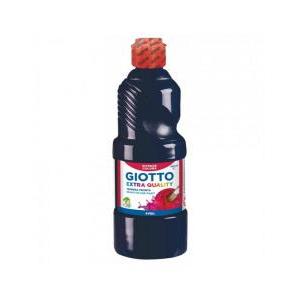 Tempera giotto paint nero flacone da 500ml