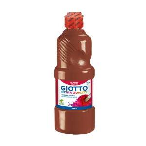 Tempera giotto paint marrone flacone da 500ml