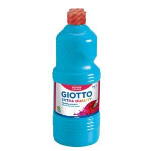 Tempera giotto paint cyan flacone da 1000ml