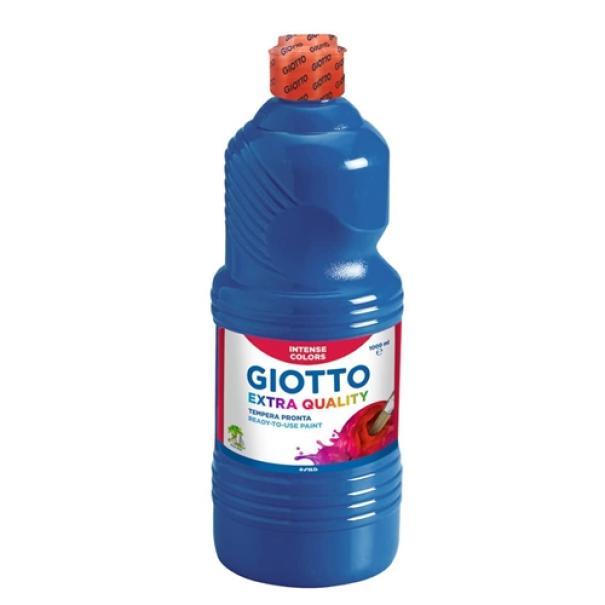 Tempera Giotto paint blu oltremare flacone da 1000ml