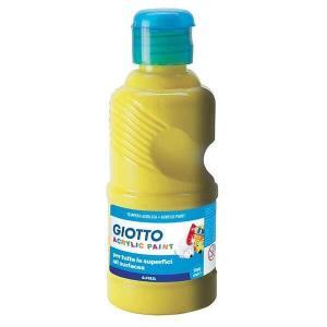 Tempera giotto acrylic giallo flacone da 250ml