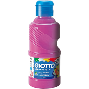 Tempera giotto acrylic magenta flacone da 250ml