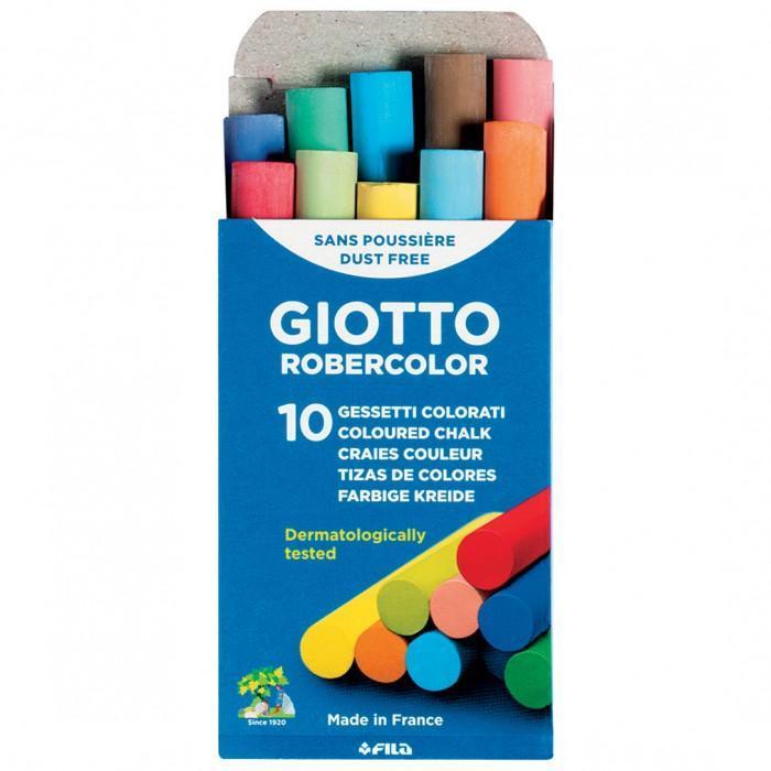 Gessetti Giotto robercolor confezione da 10