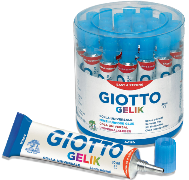 Colla Giotto gelik universale 30ml confezione da 26